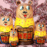 Матрешка "Медведь", серия "Животные", арт. 579